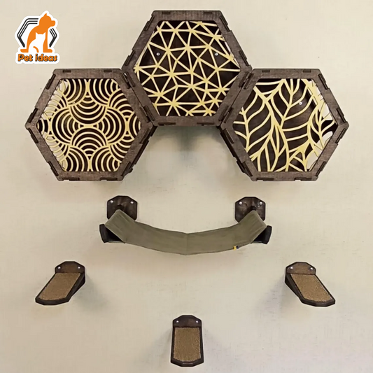 luxury-hexagonal-cat-furniture-set