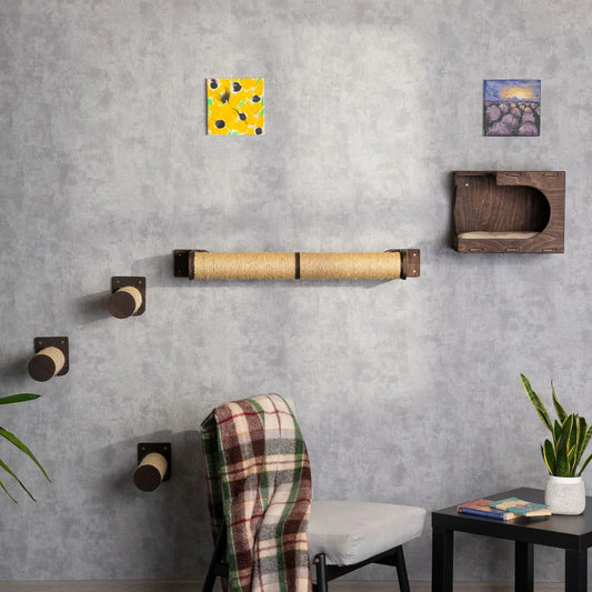 Sisal Step Cat House - Modern Cat