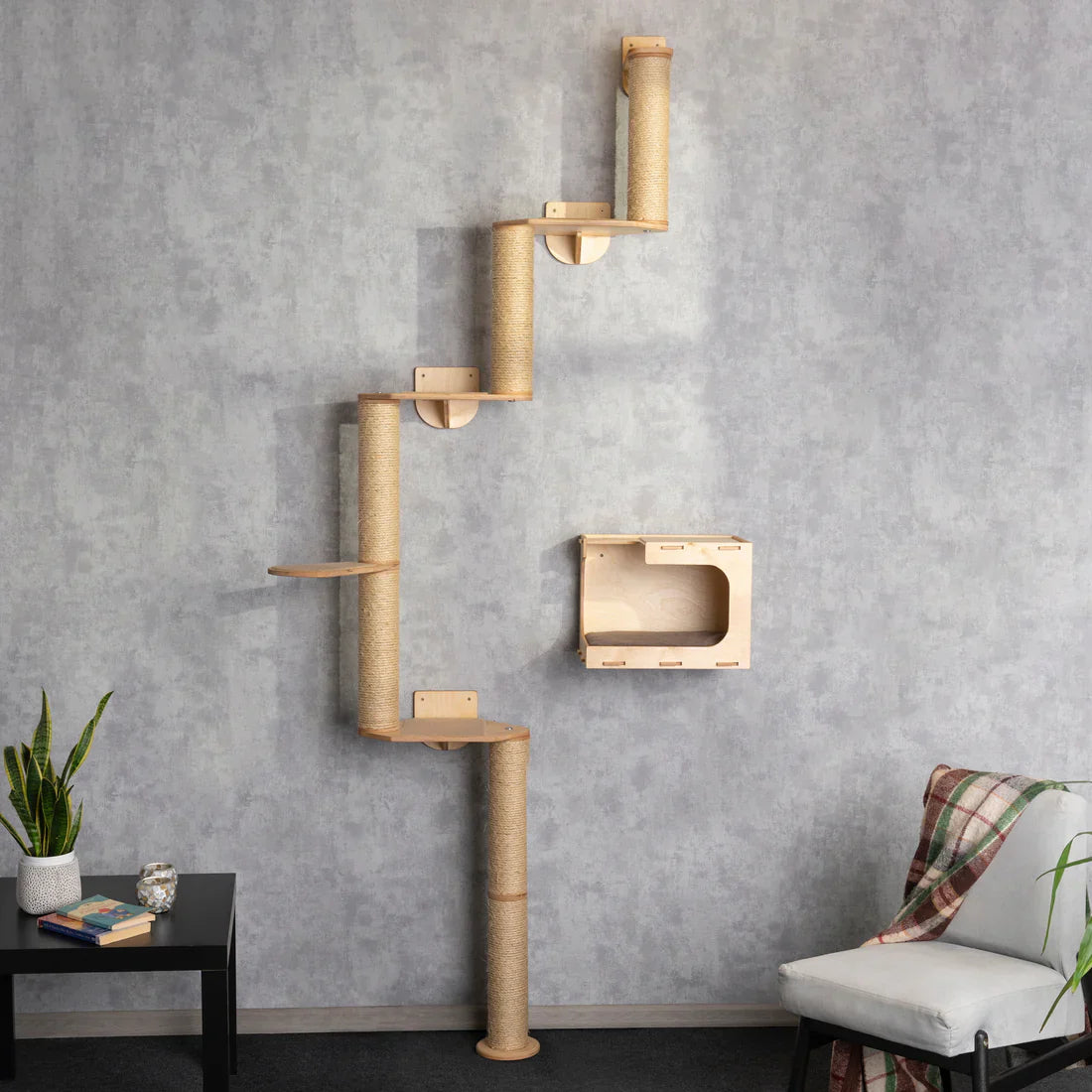 Wall Mounted Cat Sisal Scratchers