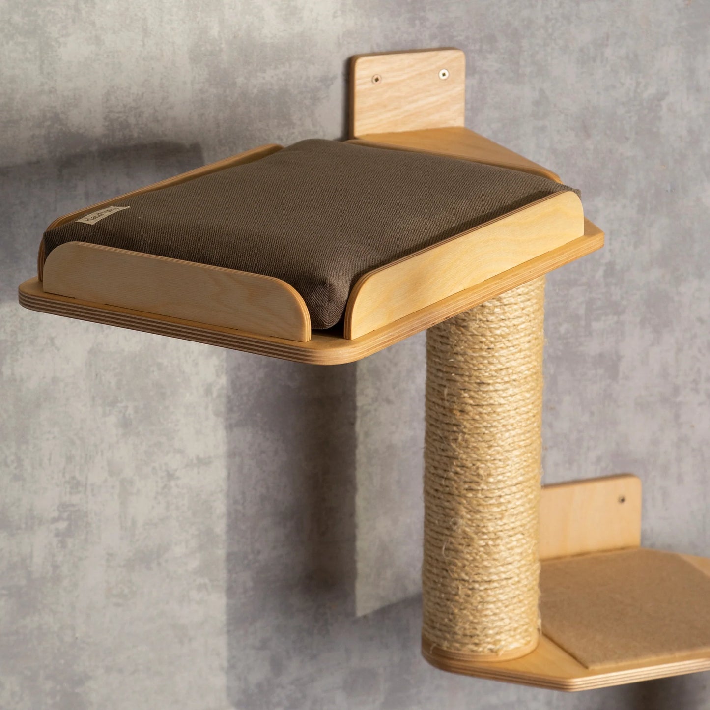 cat-tree-and-bed-combo-with-stylish-shelves