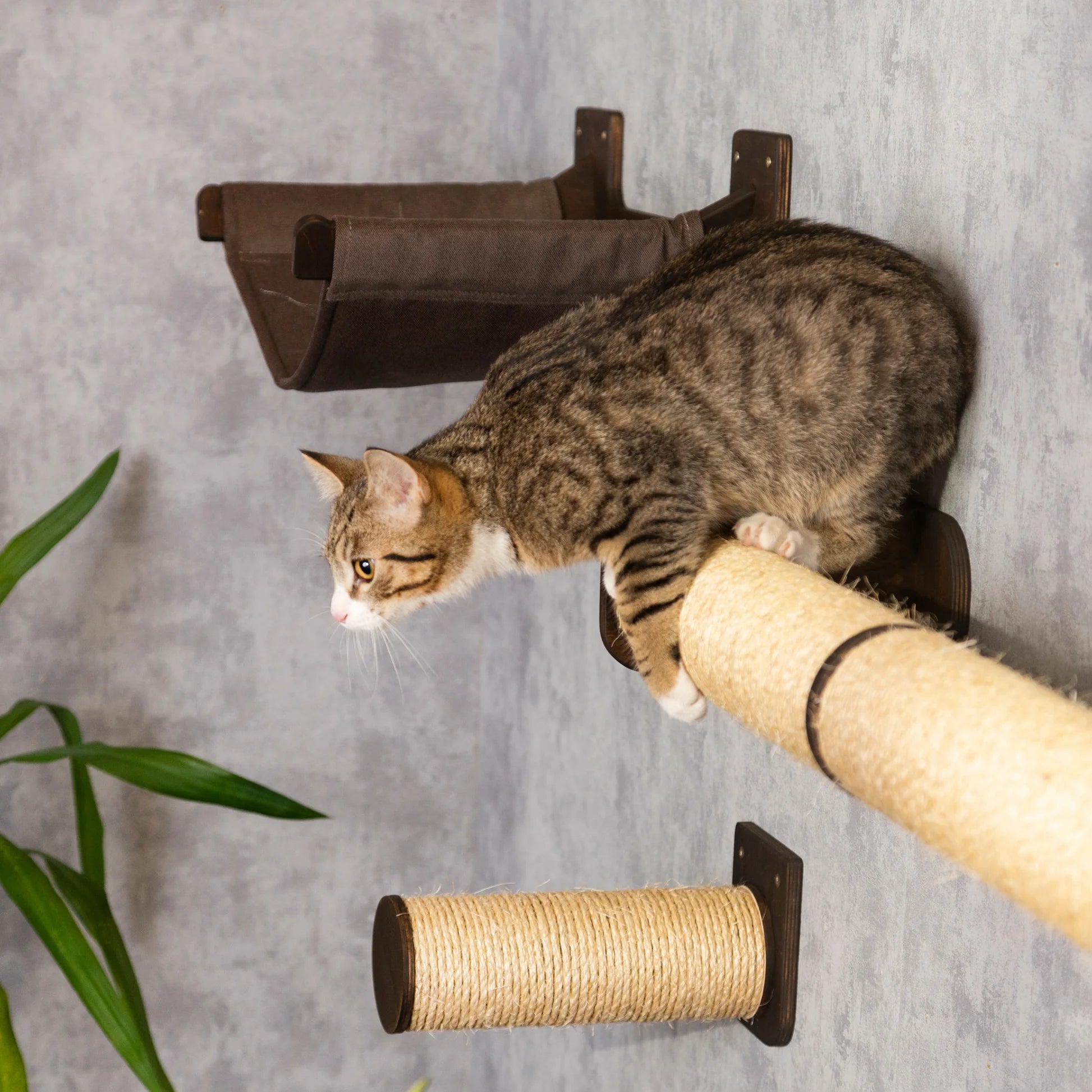 cozy-cat-hammock-with-built-in-feeder-and-steps