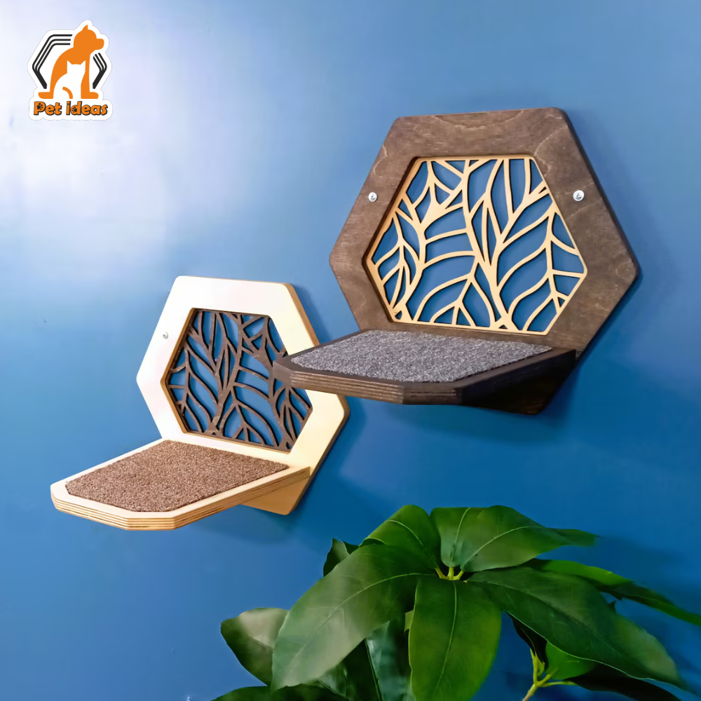 hexagonal-cat-shelf-step-with-lattice