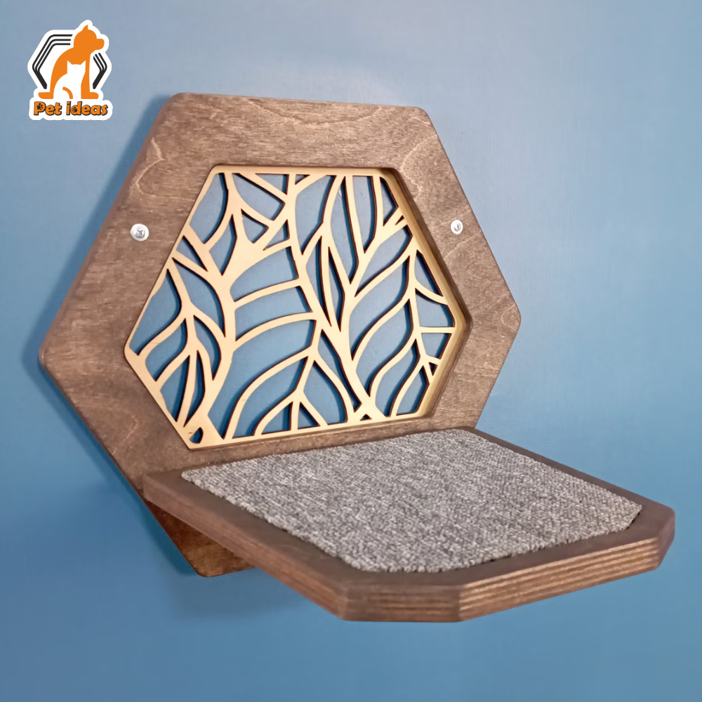 hexagonal-cat-shelf-step-with-lattice