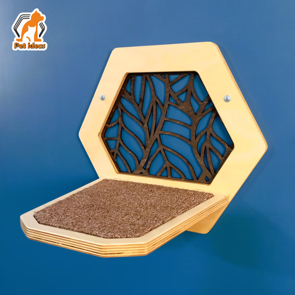 hexagonal-cat-shelf-step-with-lattice