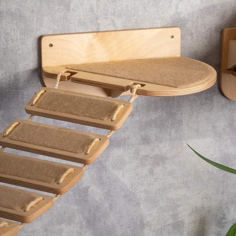luxurious-cat-bed-with-steps-bridge