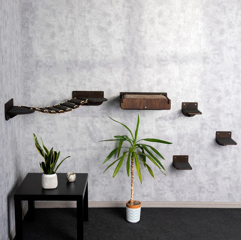 luxurious-cat-bed-with-steps-bridge