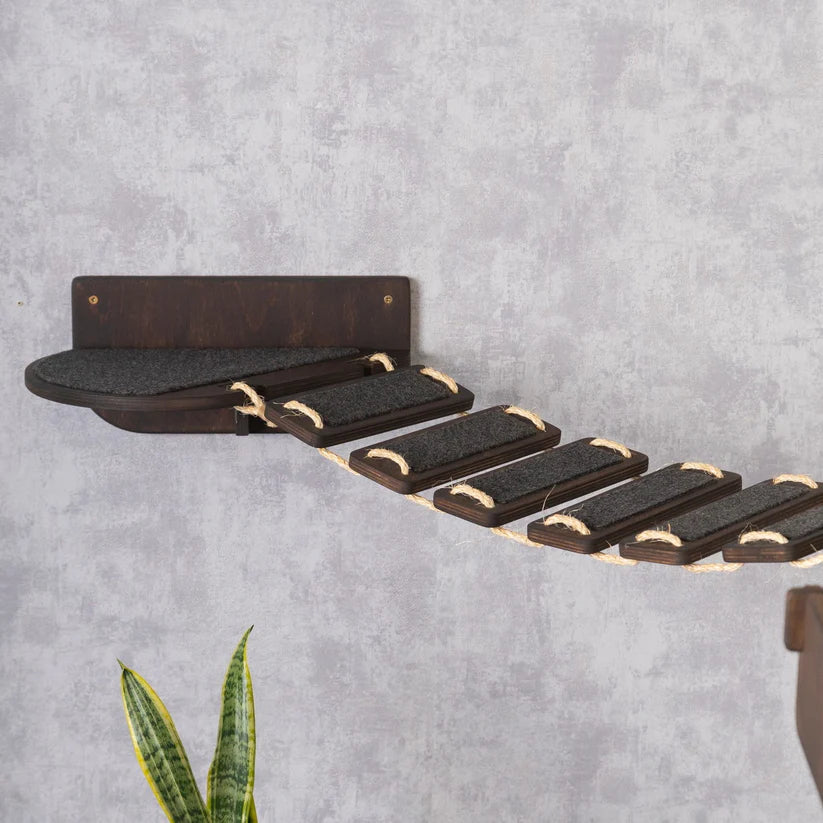 luxurious-cat-bed-with-steps-bridge