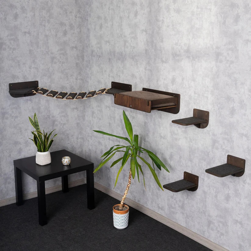 luxurious-cat-bed-with-steps-bridge