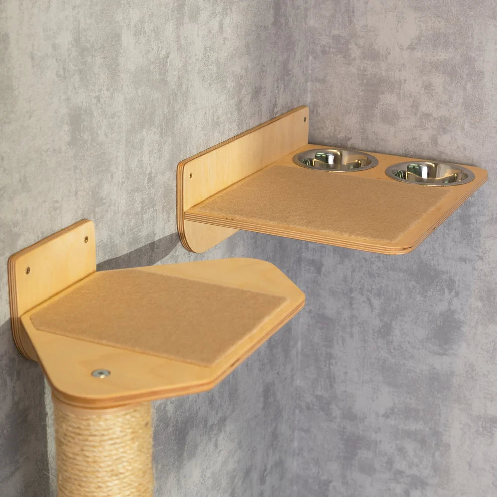 luxurious-cat-tree-with-bed-feeder