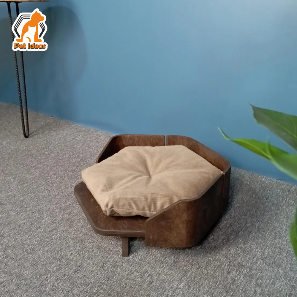 modern-hexagon-cat-bed-with-cushion