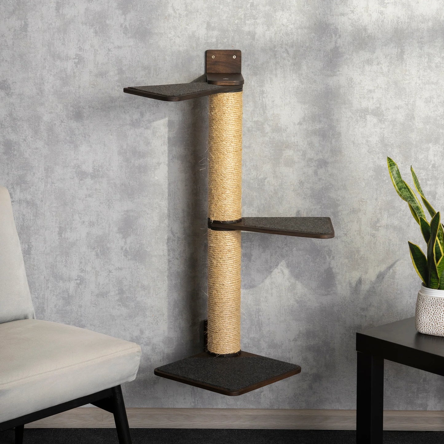 premium-cat-scratching-post-with-shelves