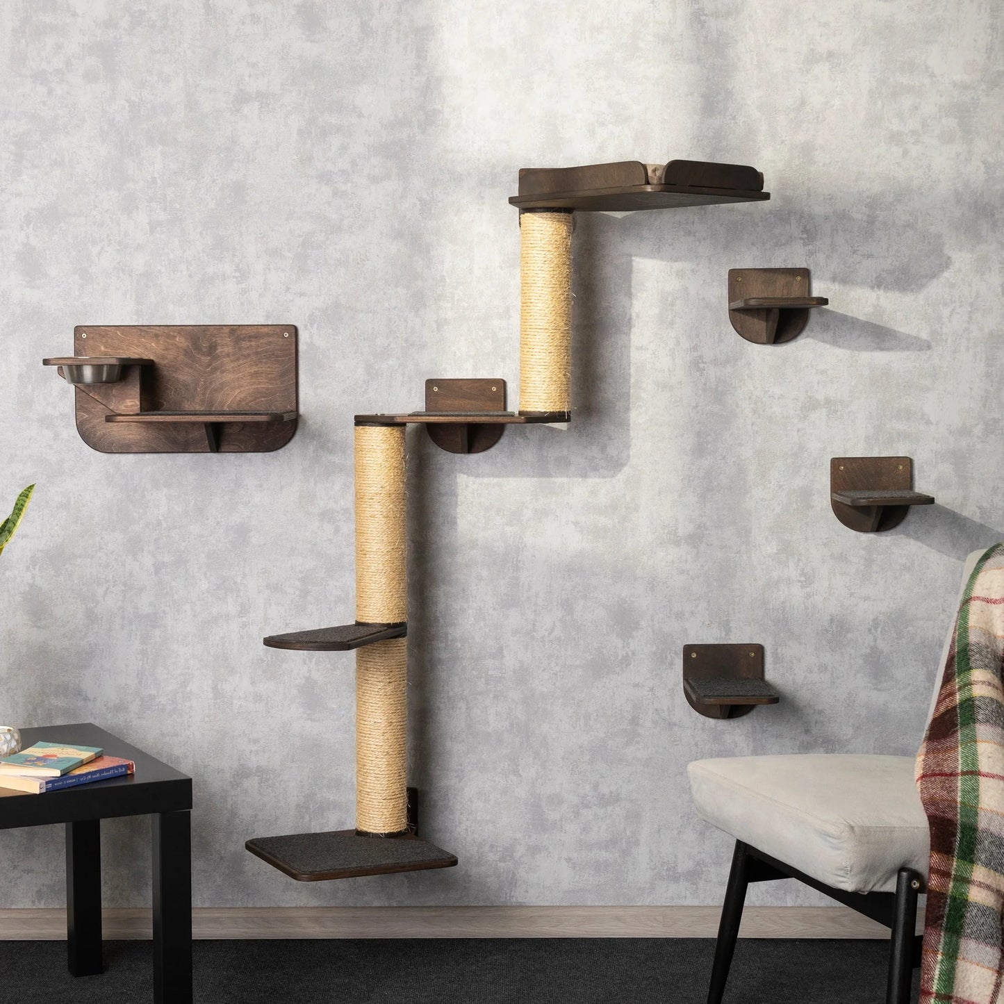 premium-cat-tree-with-bed-scratcher-feeder