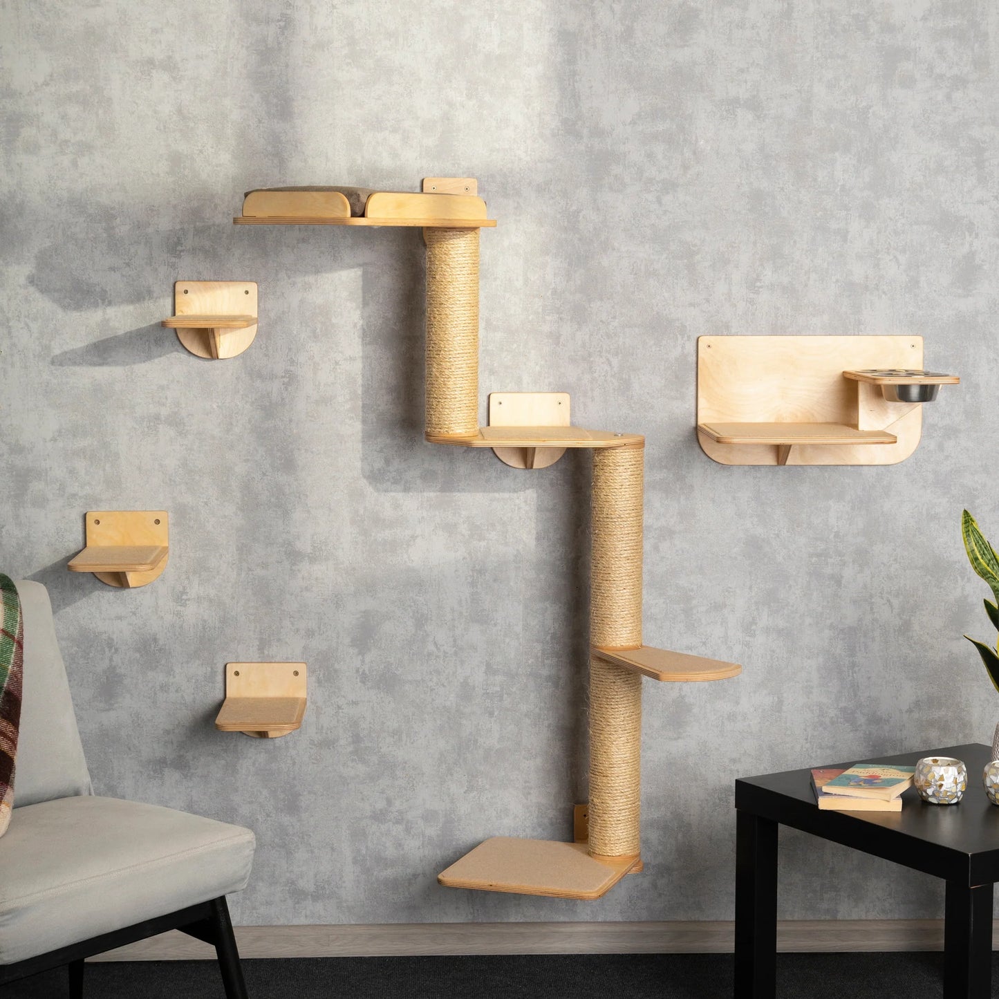 premium-cat-tree-with-bed-scratcher-feeder