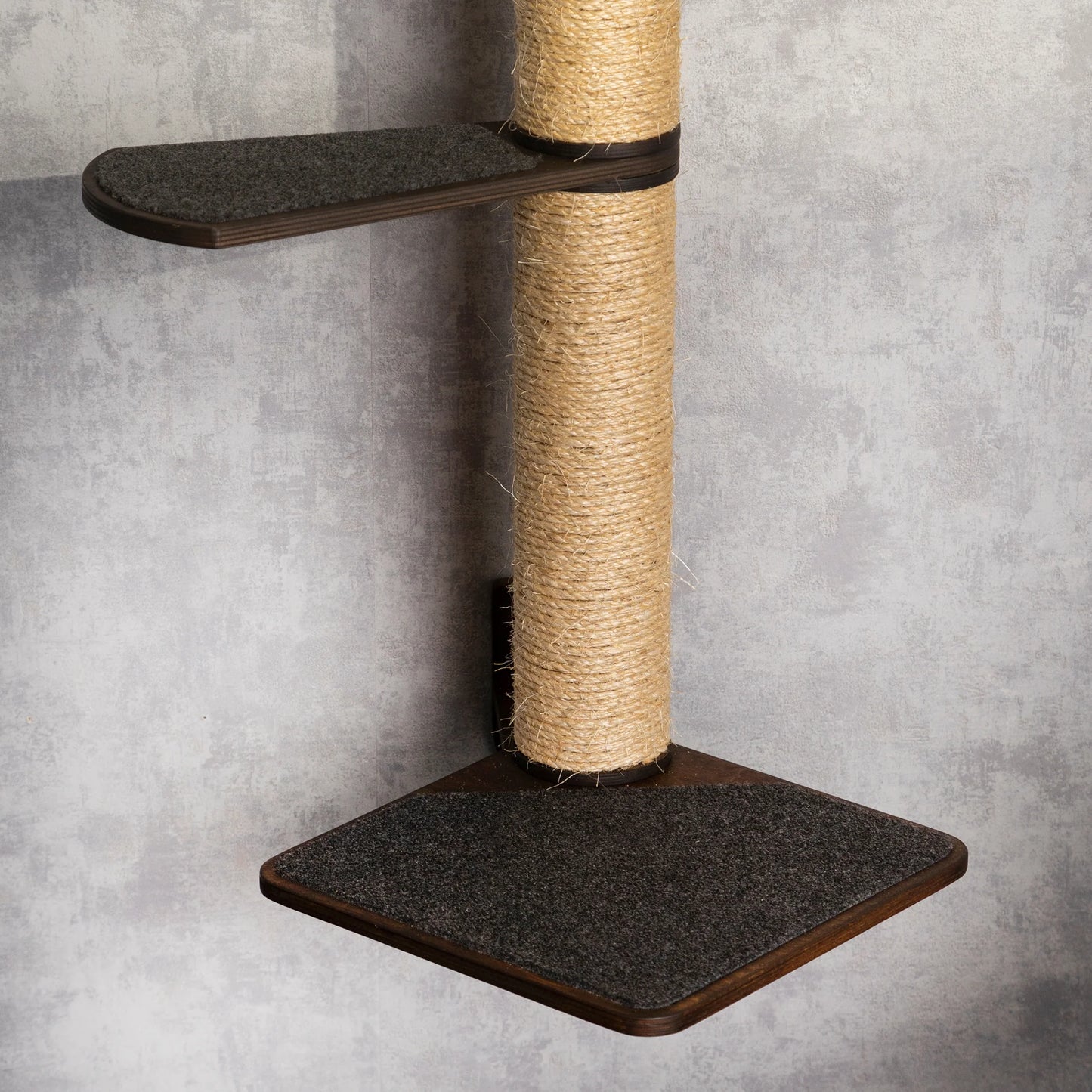 space-saving-cat-tree-with-hammock-shelves