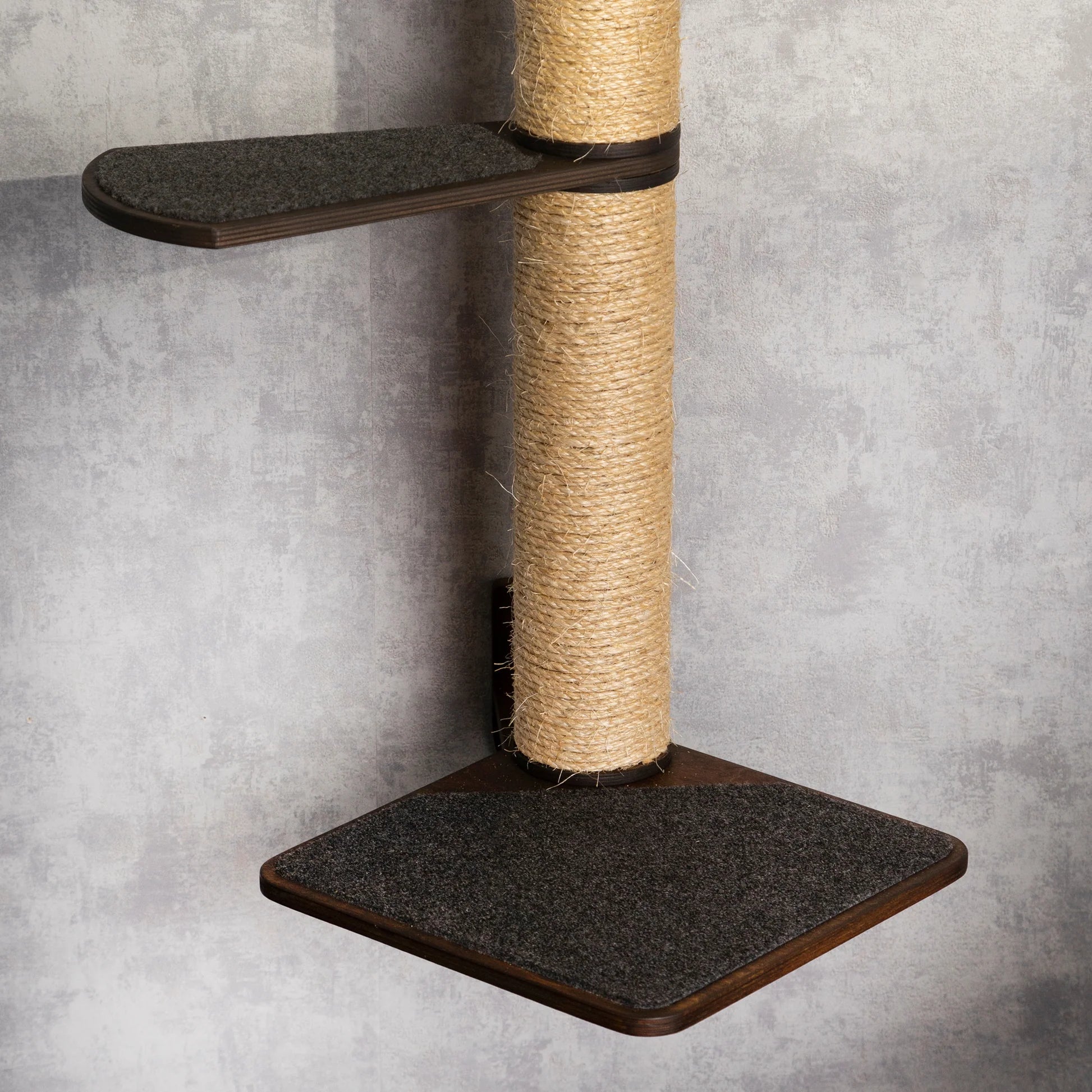 space-saving-cat-tree-with-hammock-shelves