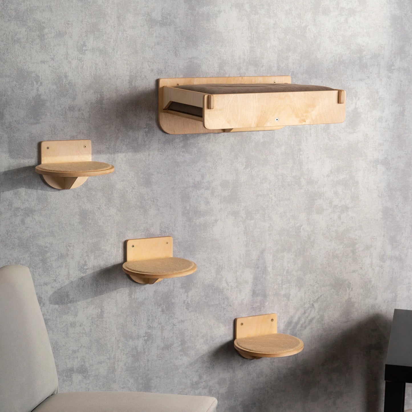 stylish-cat-bridge-with-attached-feeder