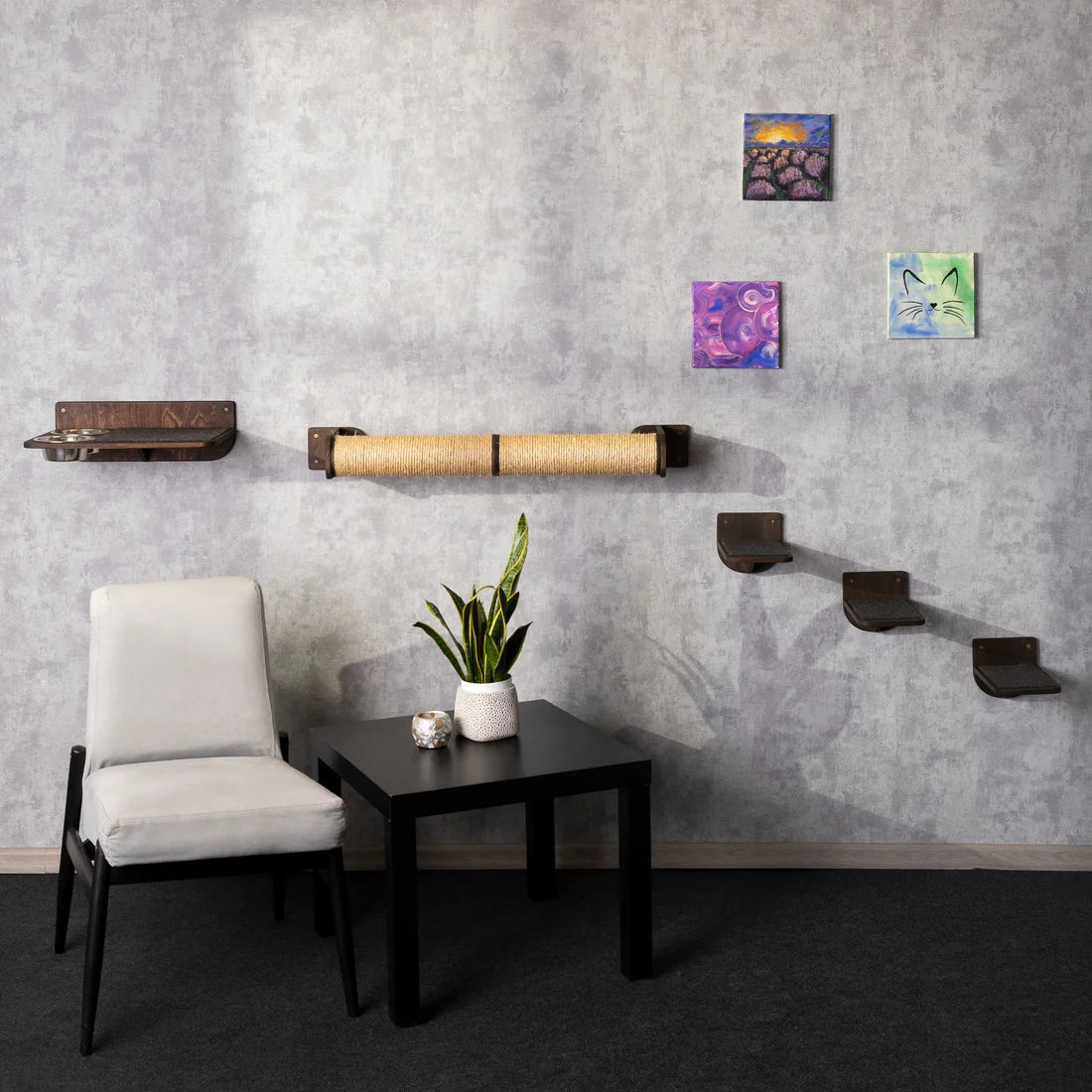wall-mounted-cat-handcrafted